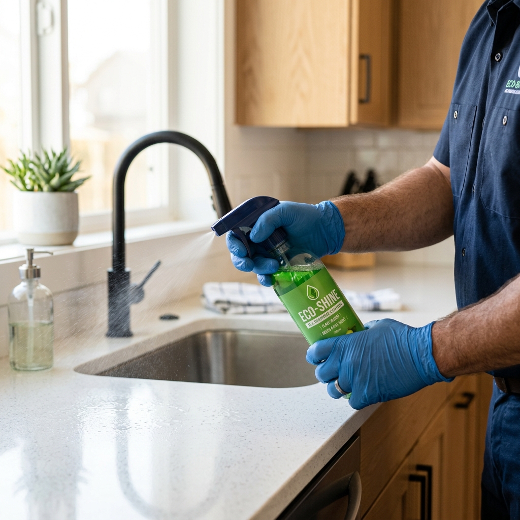 Eco friendly disinfection and deep cleaning service in a Singapore office